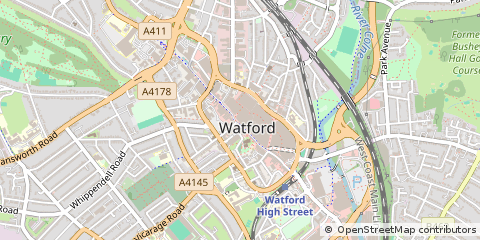 Map of Watford