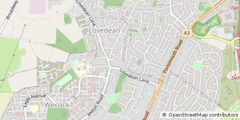 Map of Waterlooville, Hampshire