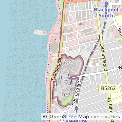 Map of Blackpool
