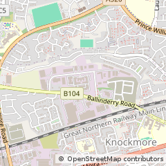 Map of Lisburn