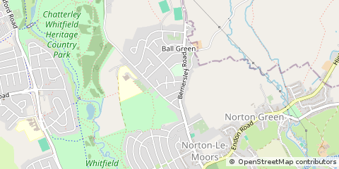 Map of Stoke-on-Trent