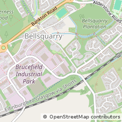 Map of Livingston, West Lothian