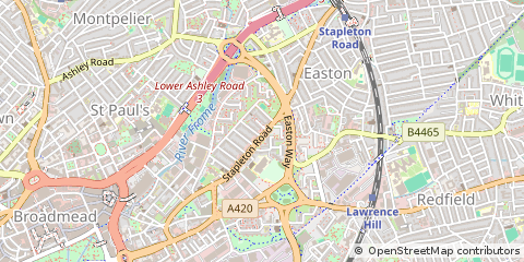 Map of Bristol
