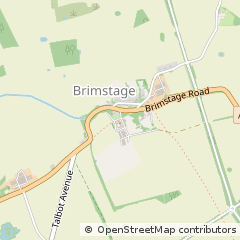 Map of Brimstage Road, Wirral