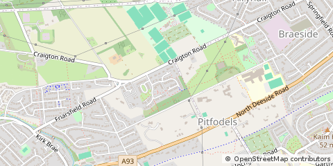 Map of Aberdeen