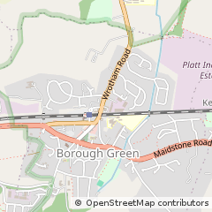 Map of Sevenoaks, Kent