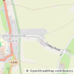 Map of Marlborough, Wiltshire