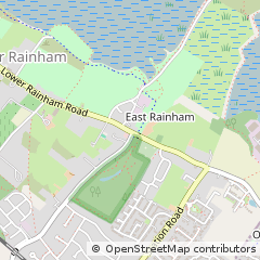 Map of Gillingham, Kent