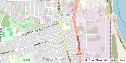 Map of Hartlepool