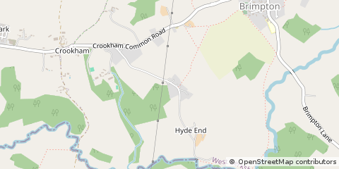 Map of Reading, Berkshire