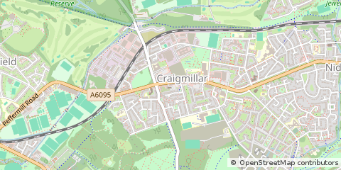 Map of Edinburgh
