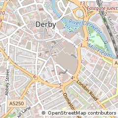 Map of Derby
