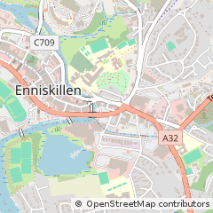 Map of Enniskillen