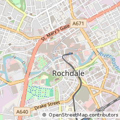Map of Rochdale