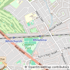 Map of Cardiff
