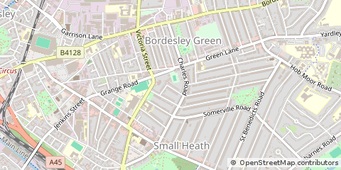 Map of Birmingham