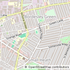 Map of Birmingham