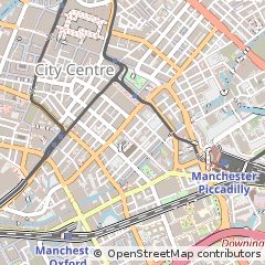 Map of Manchester