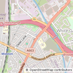 Map of Oldham