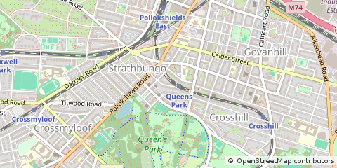 Map of Glasgow
