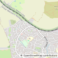 Map of Ivybridge, Devon
