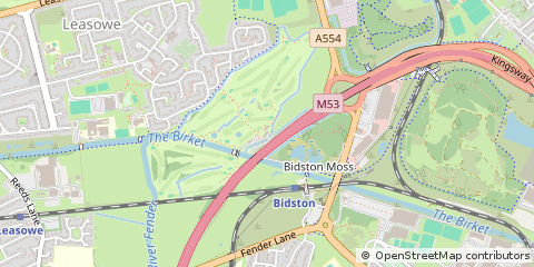 Map of Merseyside
