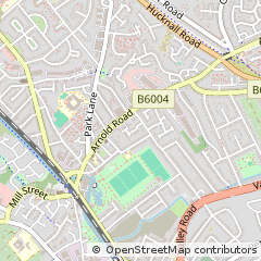 Map of Nottingham