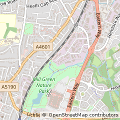 Map of Cannock