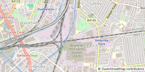 Map of Birmingham