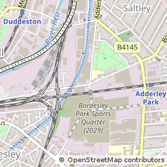 Map of Birmingham
