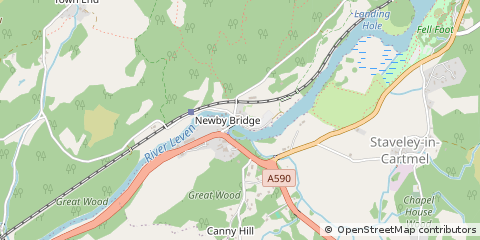 Map of Ulverston