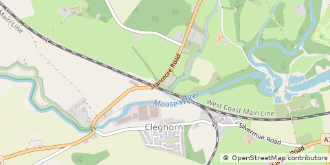 Map of Lanark