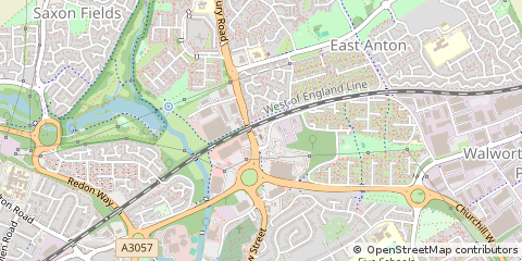 Map of Andover