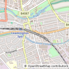 Map of Leamington SPA