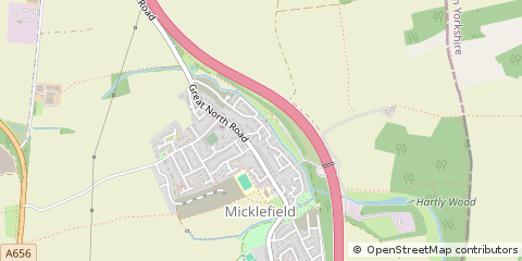 Map of Leeds