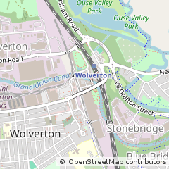 Map of Milton Keynes