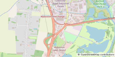 Map of St.neots, Cambridgeshire