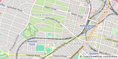 Map of Glasgow