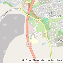 Map of Newark, Nottinghamshire