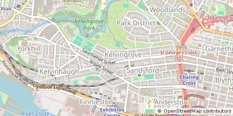 Map of Glasgow