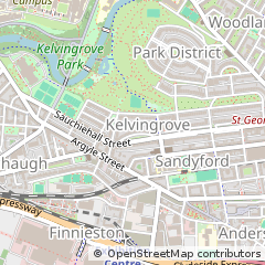 Map of Glasgow
