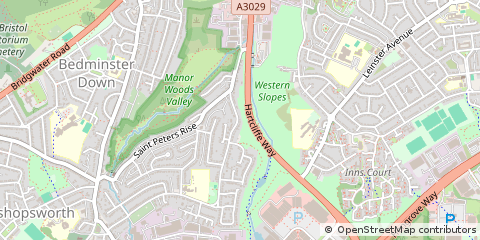Map of Bristol