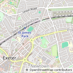 Map of Devon