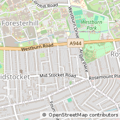 Map of Aberdeen, Aberdeenshire