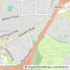 Map of Derby