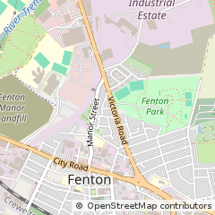 Map of Stoke-on-Trent