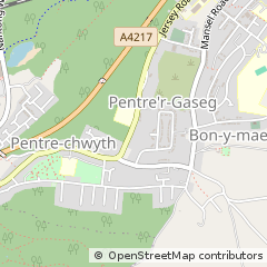 Map of Swansea