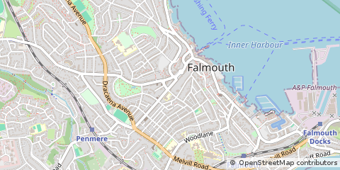 Map of Falmouth