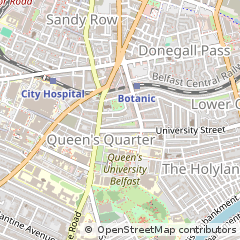 Map of Belfast