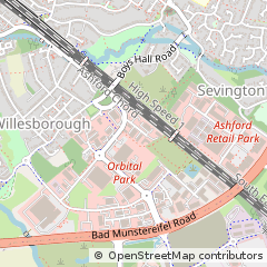 Map of Ashford